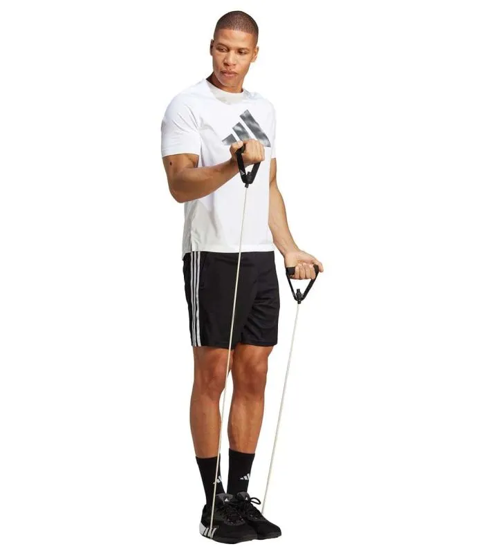 Adidas Pantalon Corto Train Essentials Pique Training 3 Bandas