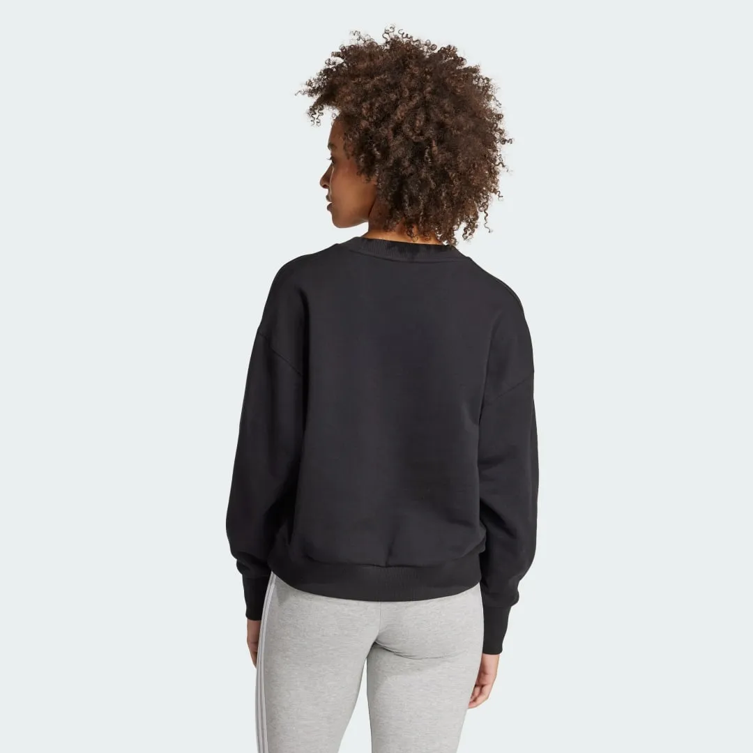 ADIDAS PERFORMANCE ALL SZN FRENCH TERRY 3STRIPES LOOSE SWEATSHIRT