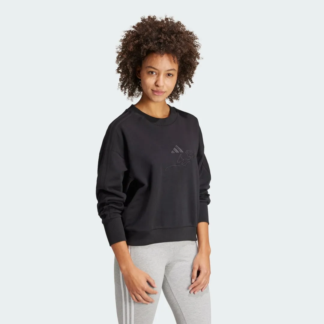 ADIDAS PERFORMANCE ALL SZN FRENCH TERRY 3STRIPES LOOSE SWEATSHIRT