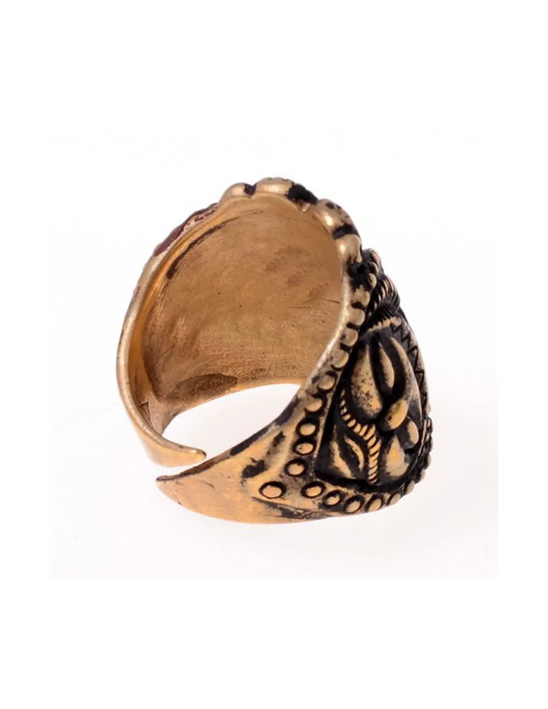Anillo celta cara mística época La Tene