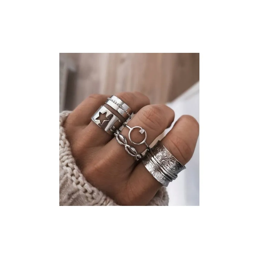 Anillo Círculo y Circonita