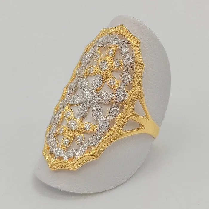 Anillo de oro 18k 4,5 grs