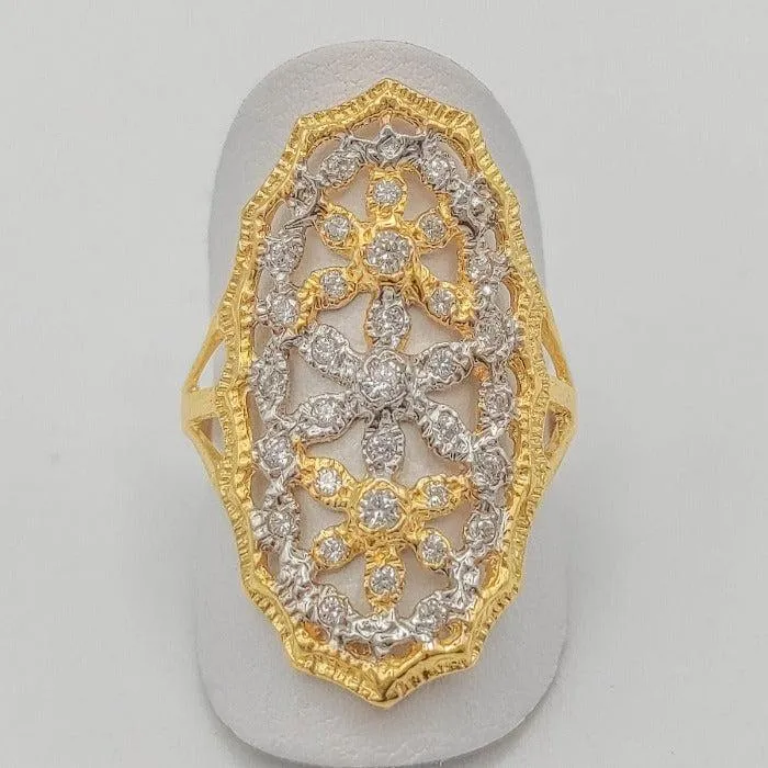 Anillo de oro 18k 4,5 grs