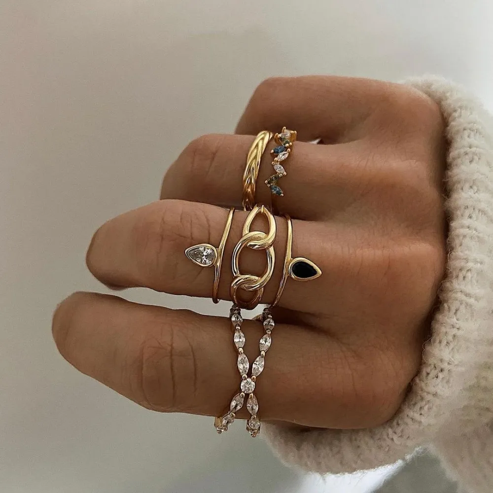 Anillo Enlazado Oro