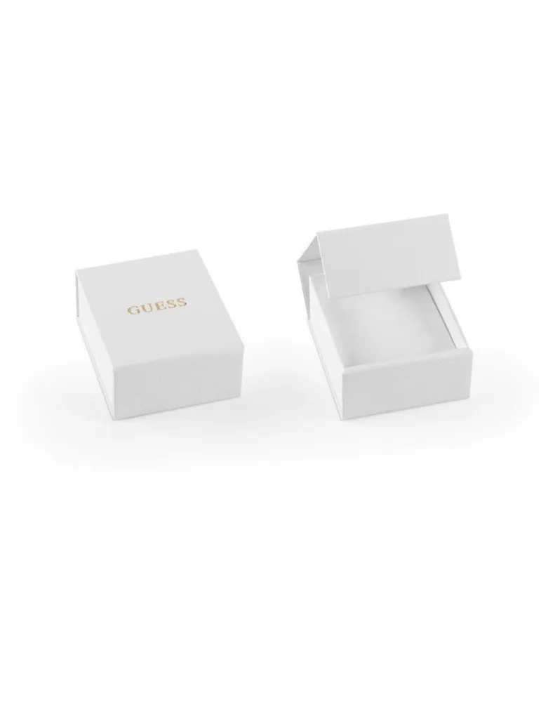 Anillo Guess Mujer Perfect 3 aros Acero Dorado