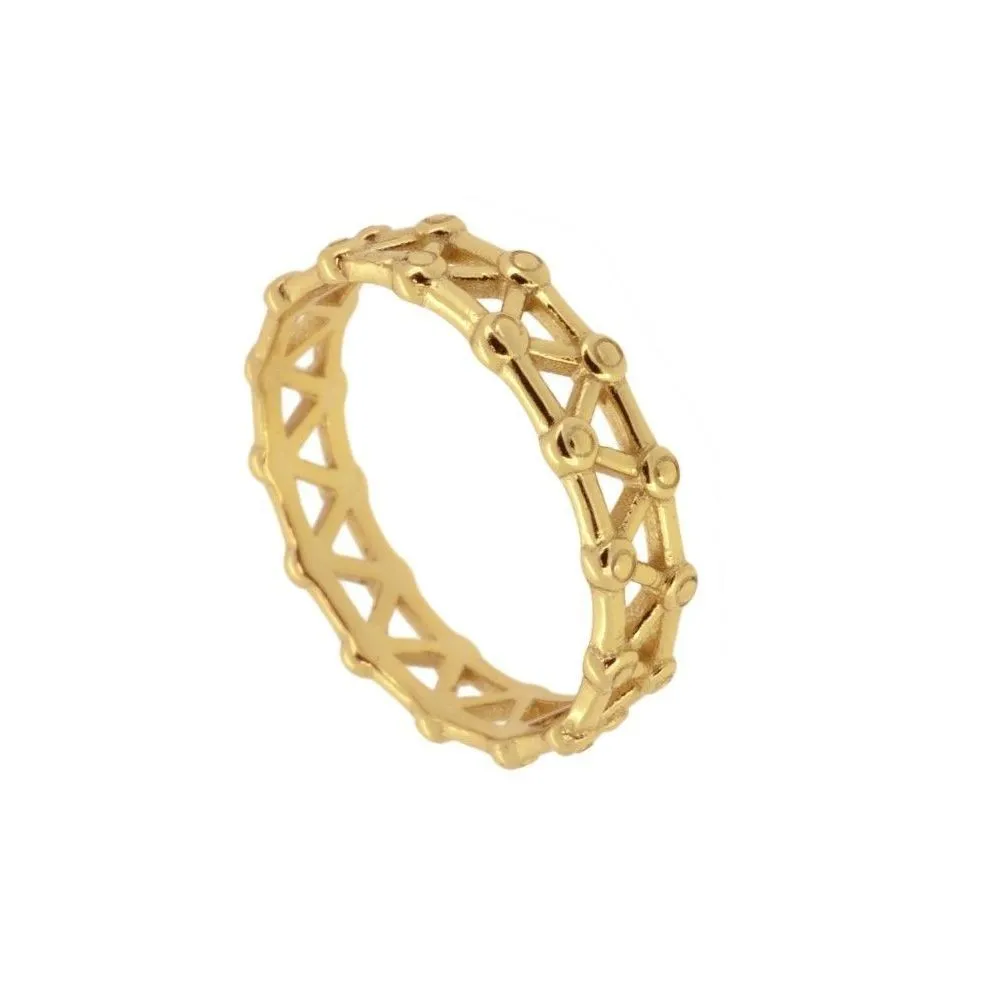 Anillo Triangles Oro