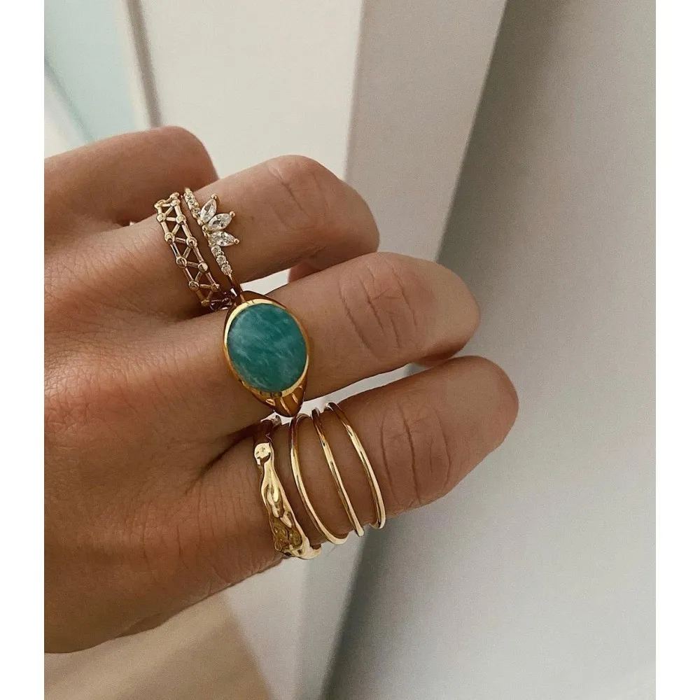 Anillo Triangles Oro