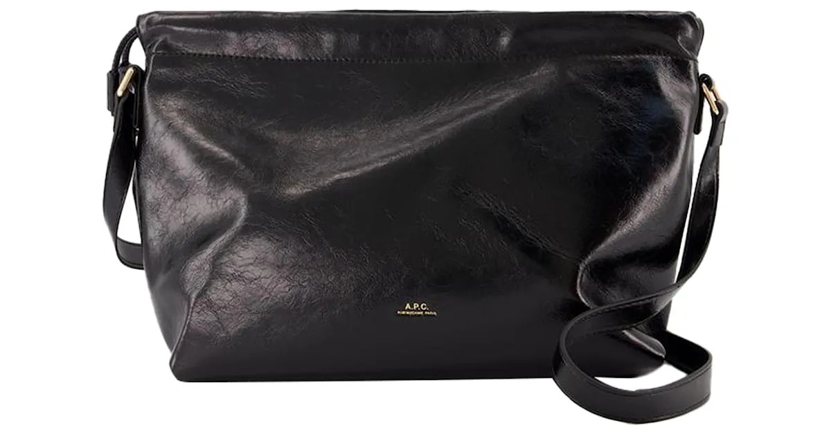 APC NINON CROSSBODY  A.P.C.  SINTéTICO  NEGRO 