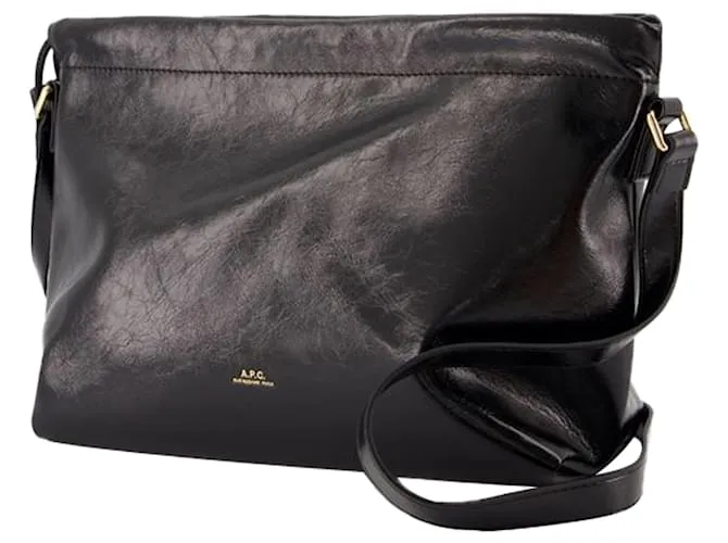 APC NINON CROSSBODY  A.P.C.  SINTéTICO  NEGRO 