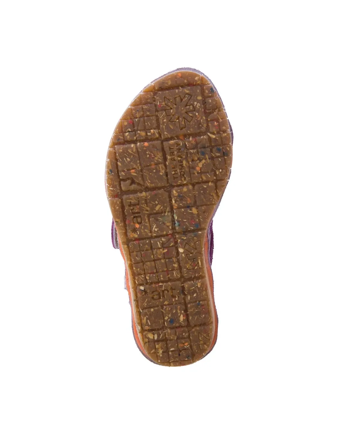 ARTKIDS sandalia modelo DANCE A302 para las niñas, en brown y violet