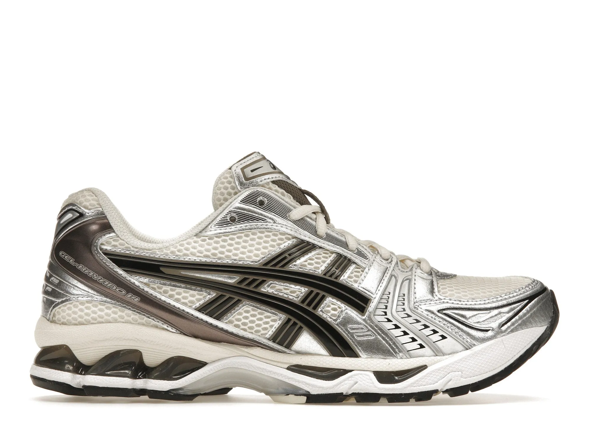 ASICS GELKAYANO 14 CREAM BLACK METALLIC PLUM