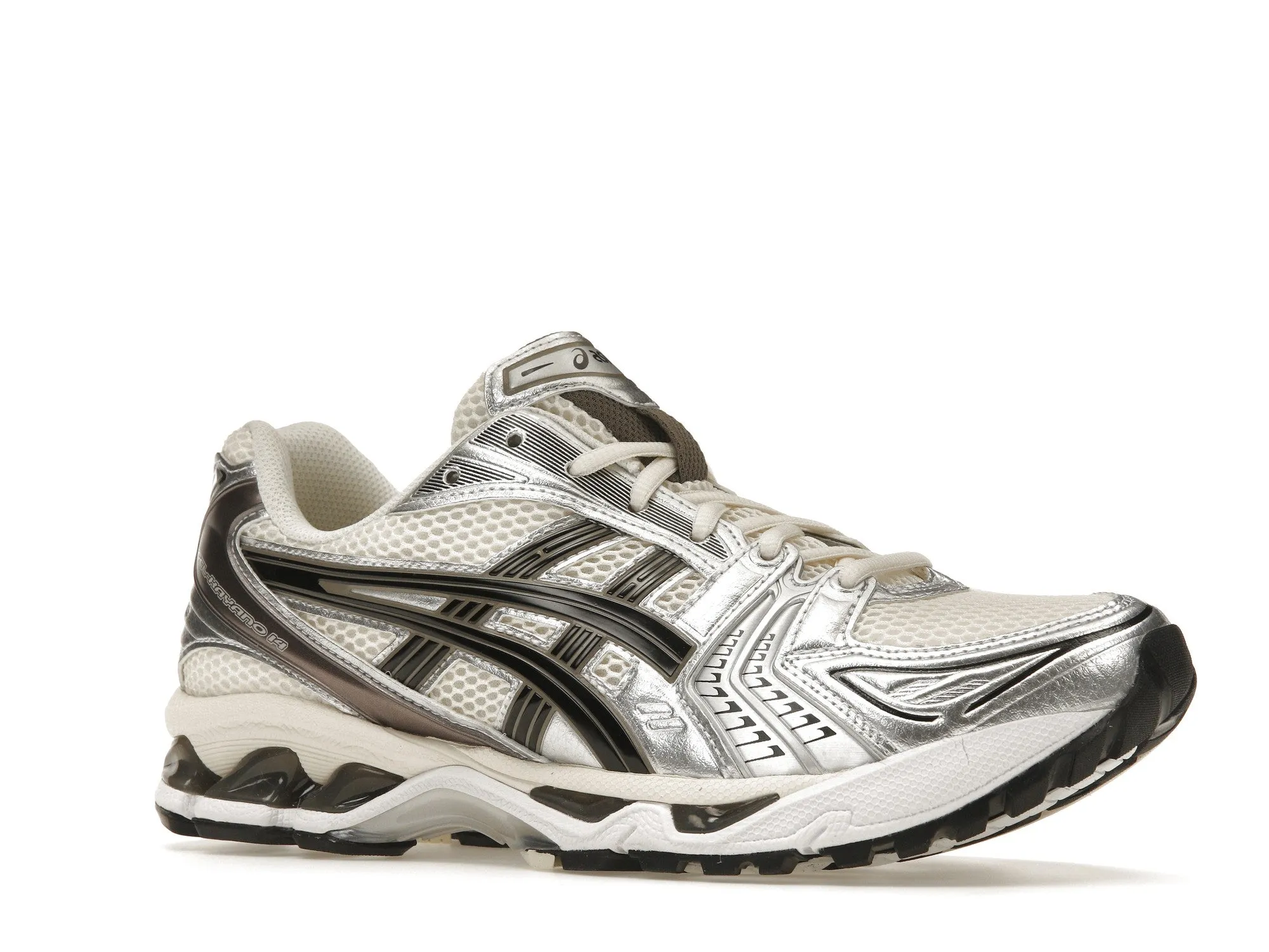 ASICS GELKAYANO 14 CREAM BLACK METALLIC PLUM