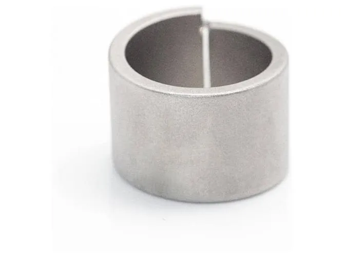 Autre Marque Anillo NIESSING en Acero y Diamante. Plata 
