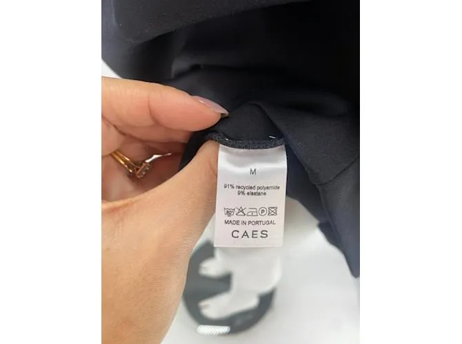 Autre Marque CAES Vestidos T.Internacional M Poliéster Negro 