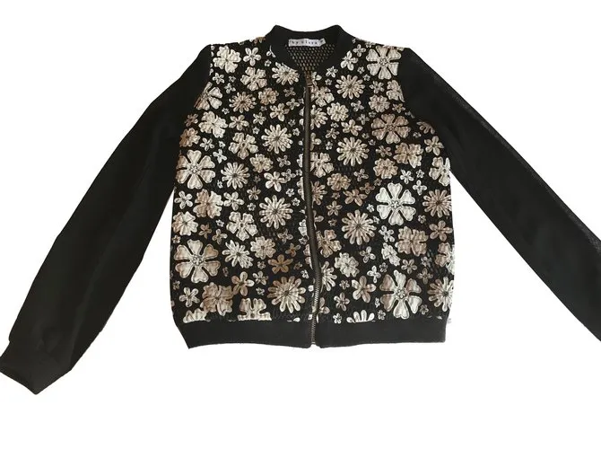Autre Marque Por Clara Jacket Negro Blanco 