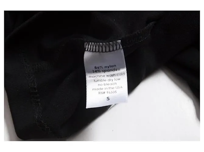 Autre Marque Susana Mónaco, vestido con tirantes abiertos en el hombro Negro 