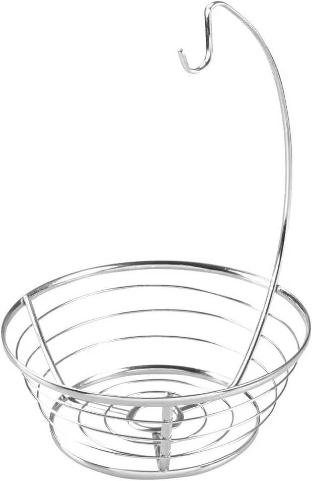 Axis Fruit Bowl Banana Hanger Chrome