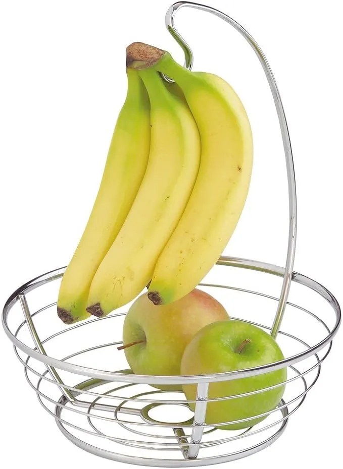 Axis Fruit Bowl Banana Hanger Chrome