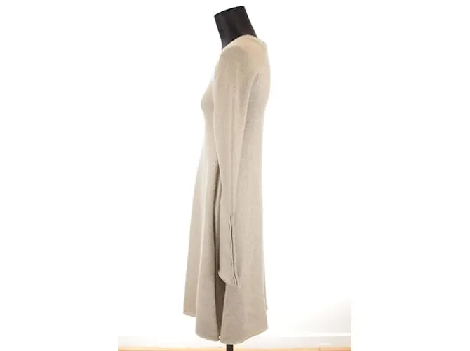 Balenciaga Vestido de lana Gris 