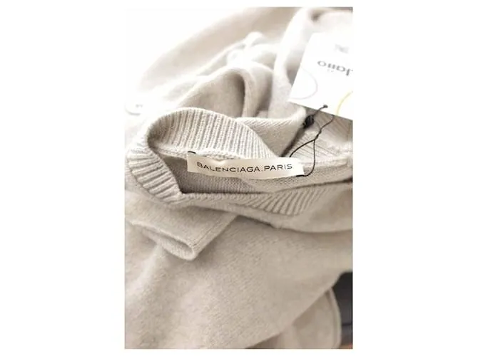 Balenciaga Vestido de lana Gris 