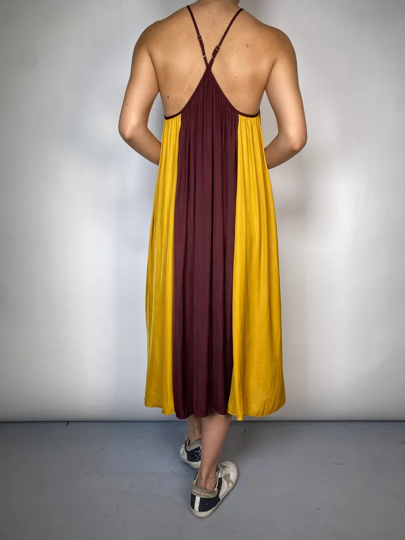 BANANA REPUBLIC Vestido Bicolor