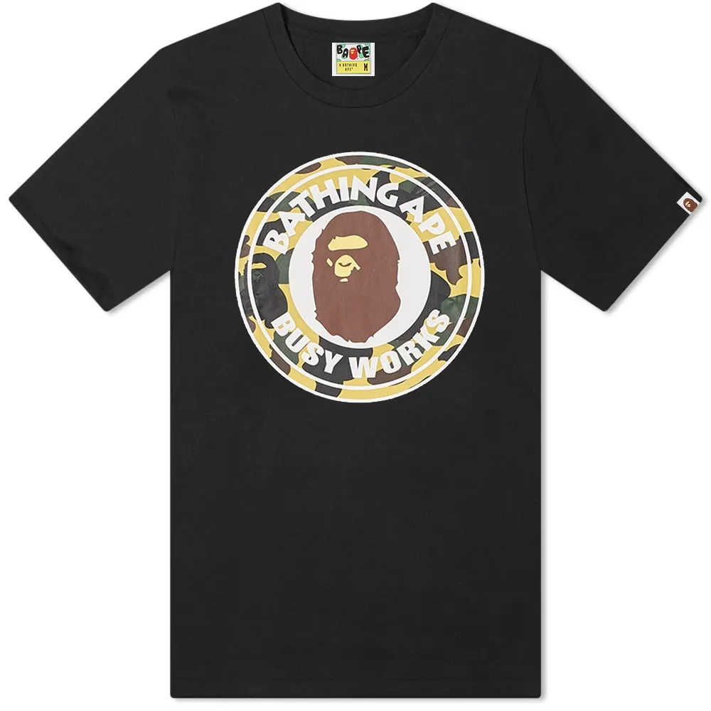 BAPE 1st Camo Busy Works Tee