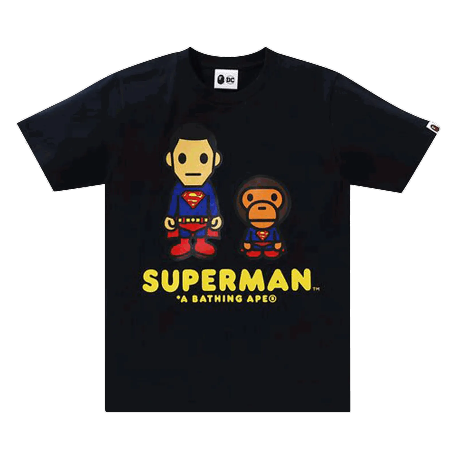 BAPE x DC Baby Milo Superman Tee
