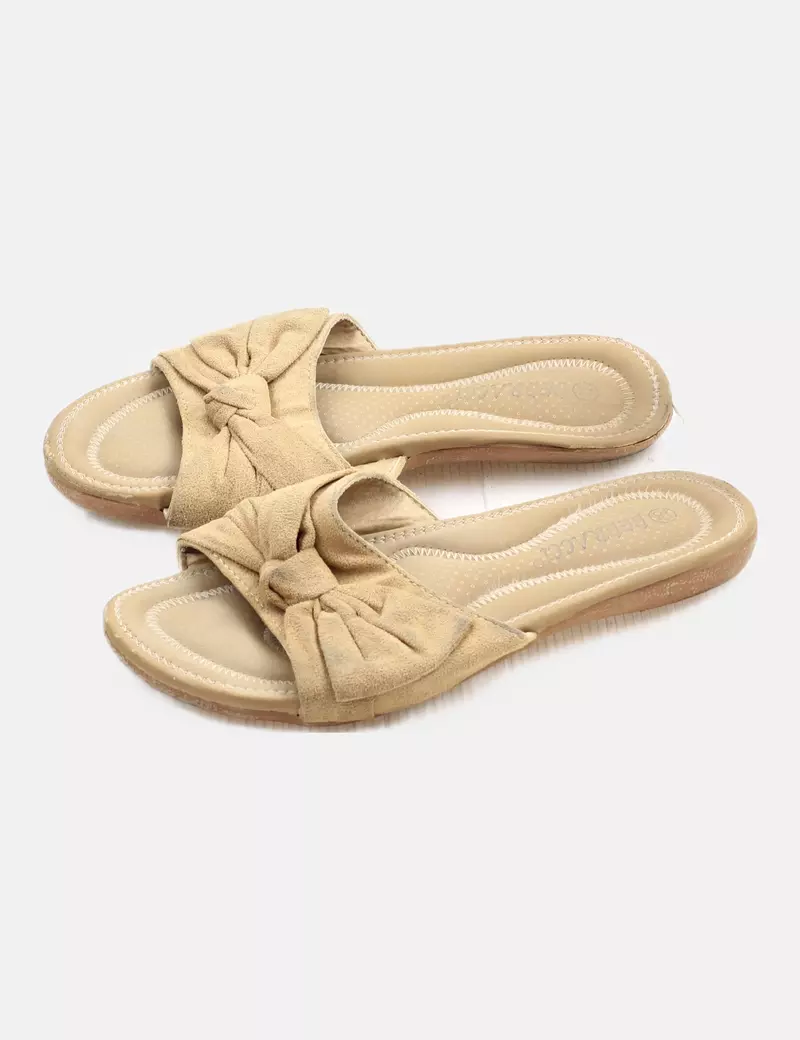 Bebracci Sandalia beige antelin