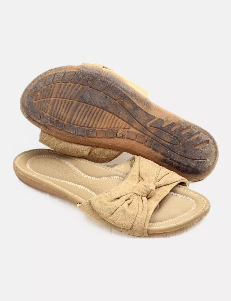 Bebracci Sandalia beige antelin