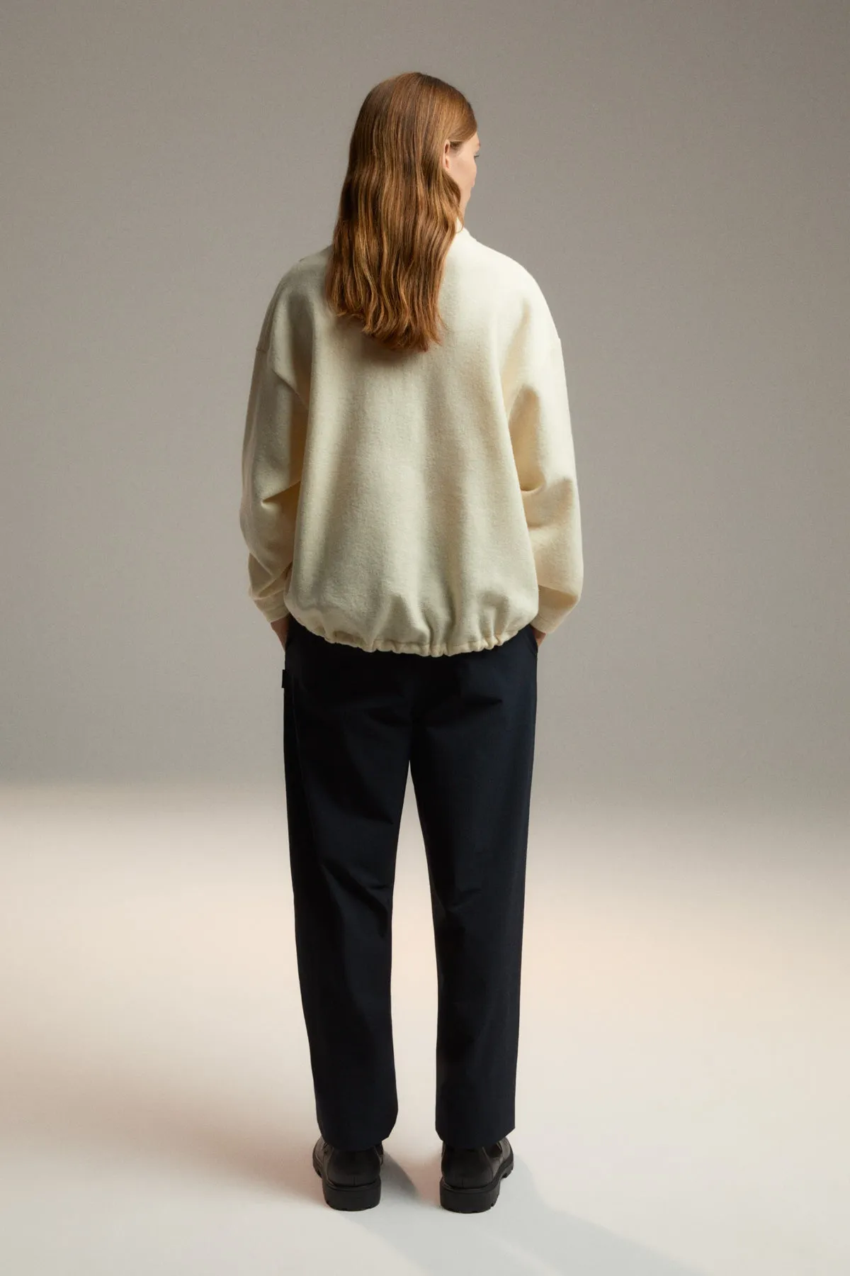 BEIGE KAON KNITTED JUMPER