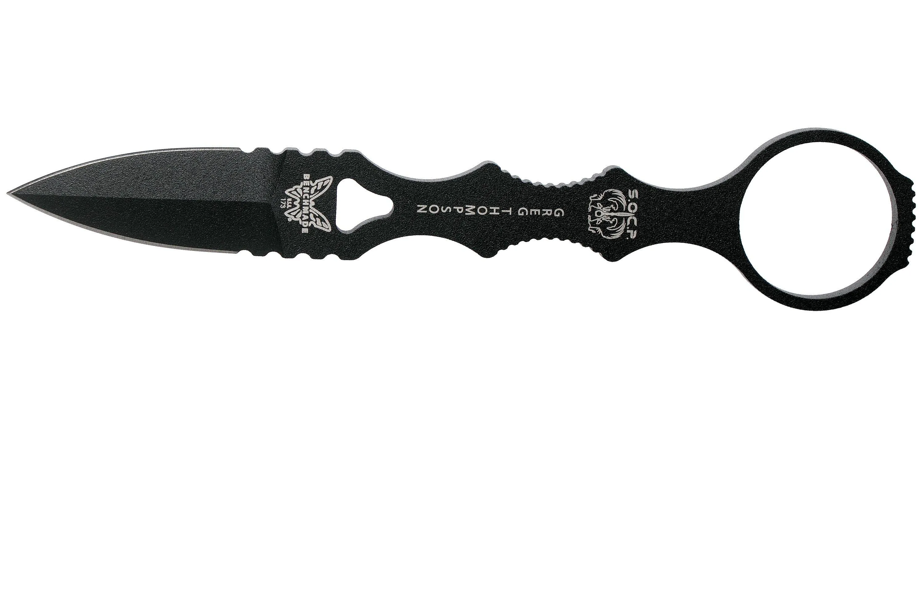 Benchmade Mini SOCP 173BK cuchillo fijo, Greg Thompson Design