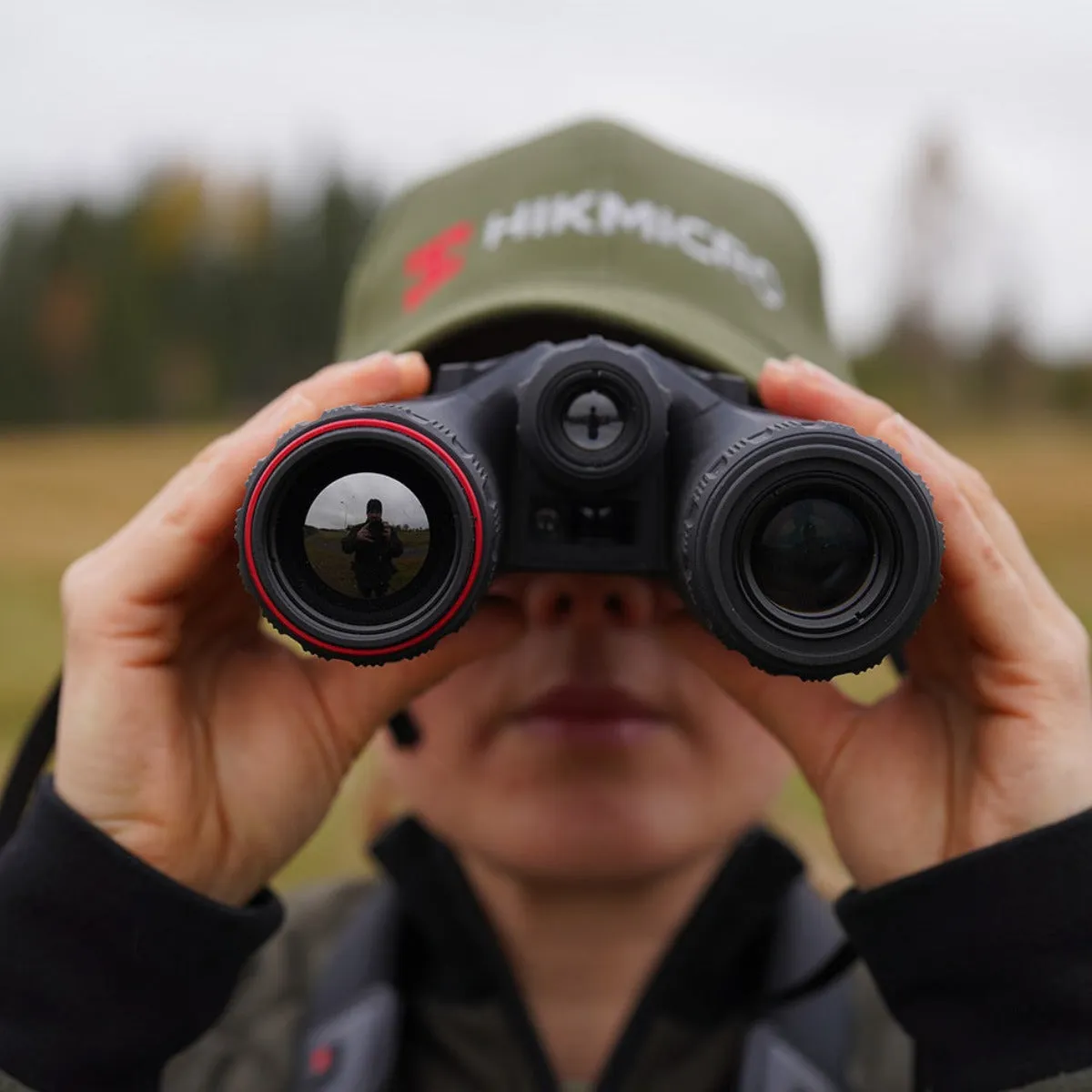 Binocular Térmico Multiespectro Hikmicro Habrok HH35LN Telémetro IR 940