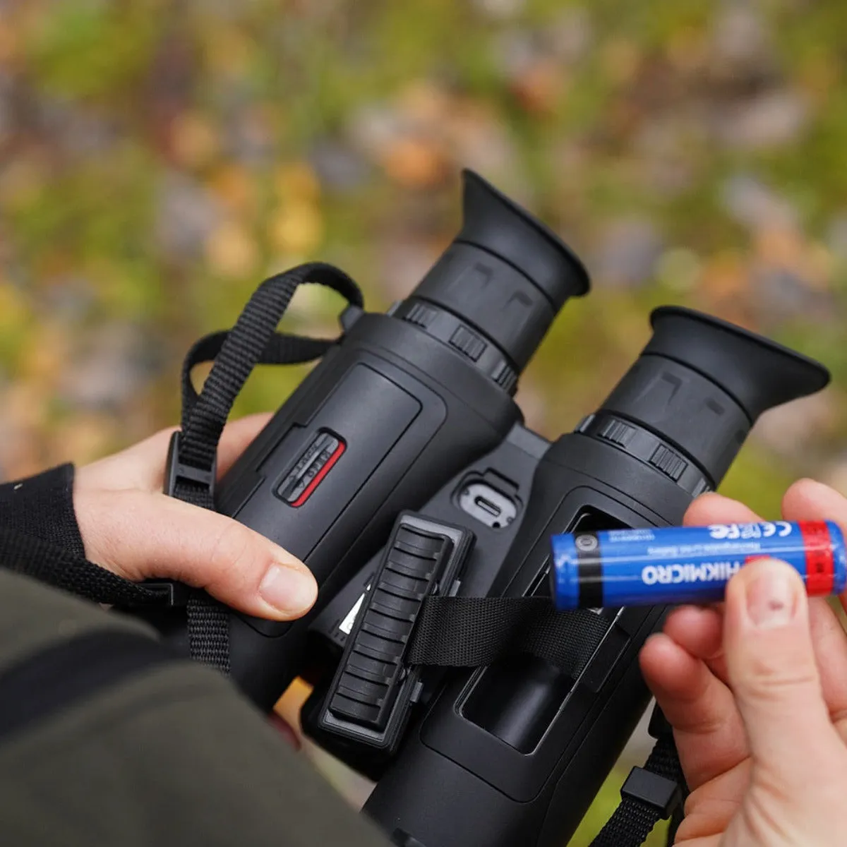 Binocular Térmico Multiespectro Hikmicro Habrok HH35LN Telémetro IR 940