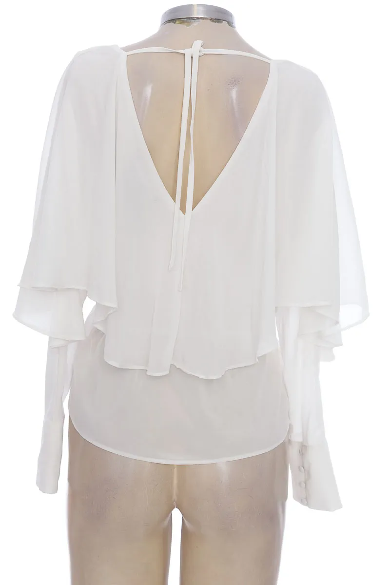 BLUSA COLOR BLANCO  ZARA
