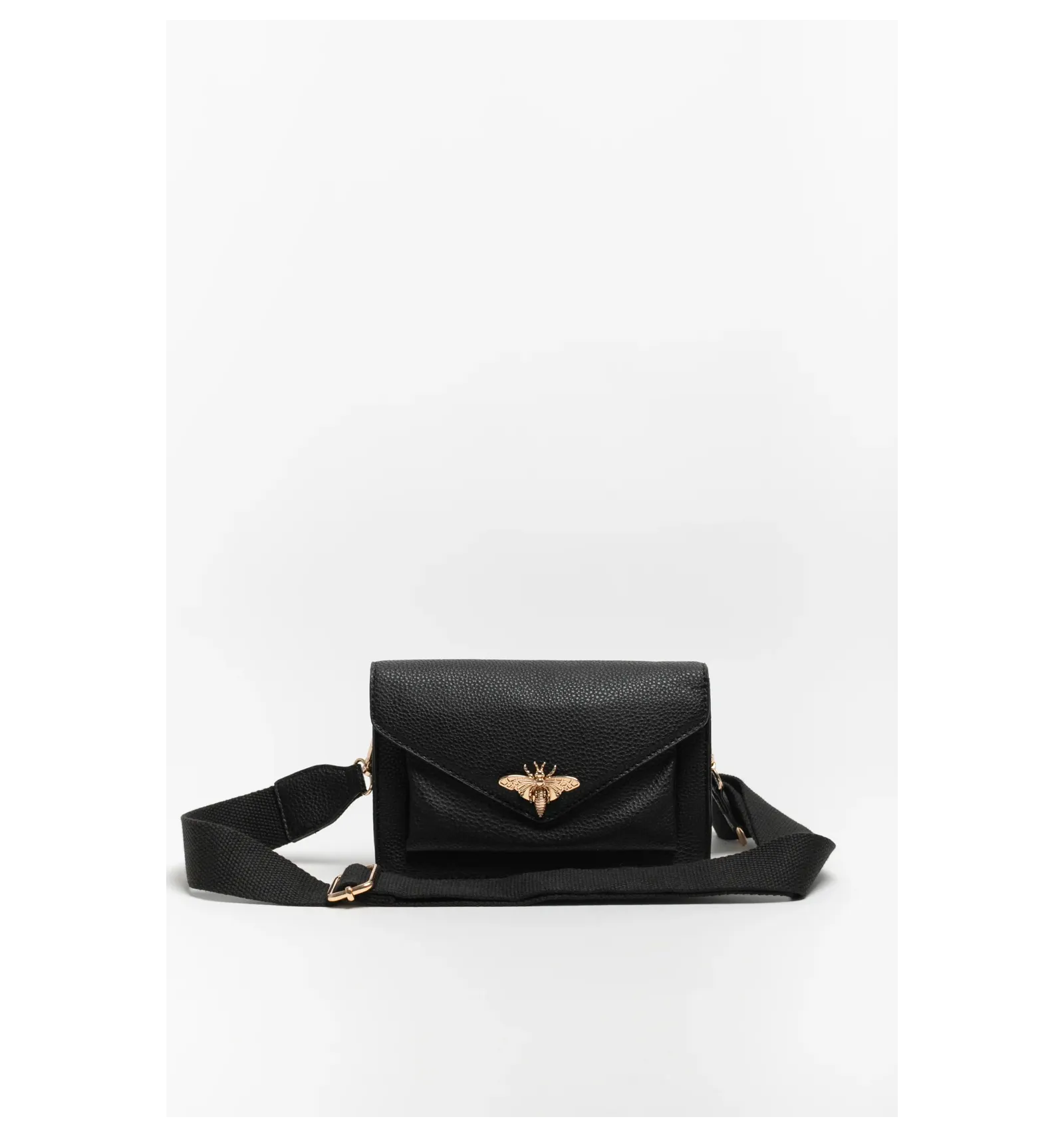 BOLSO BANDOLERA PRUK  NEGRO