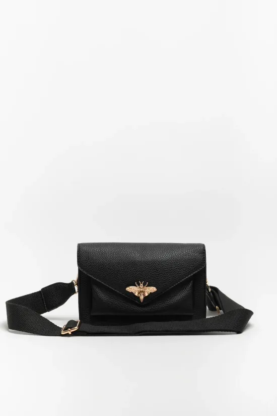 BOLSO BANDOLERA PRUK  NEGRO