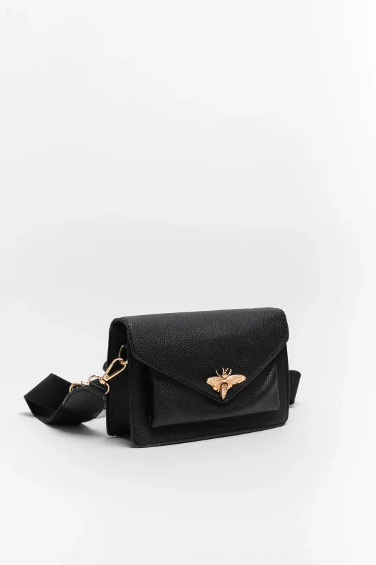 BOLSO BANDOLERA PRUK  NEGRO