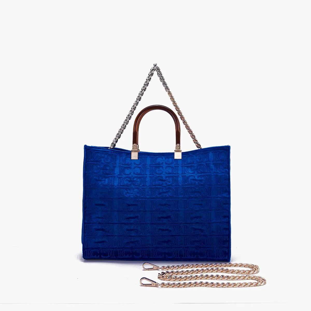 Bolso La Carrie Shopping Cell Azul
