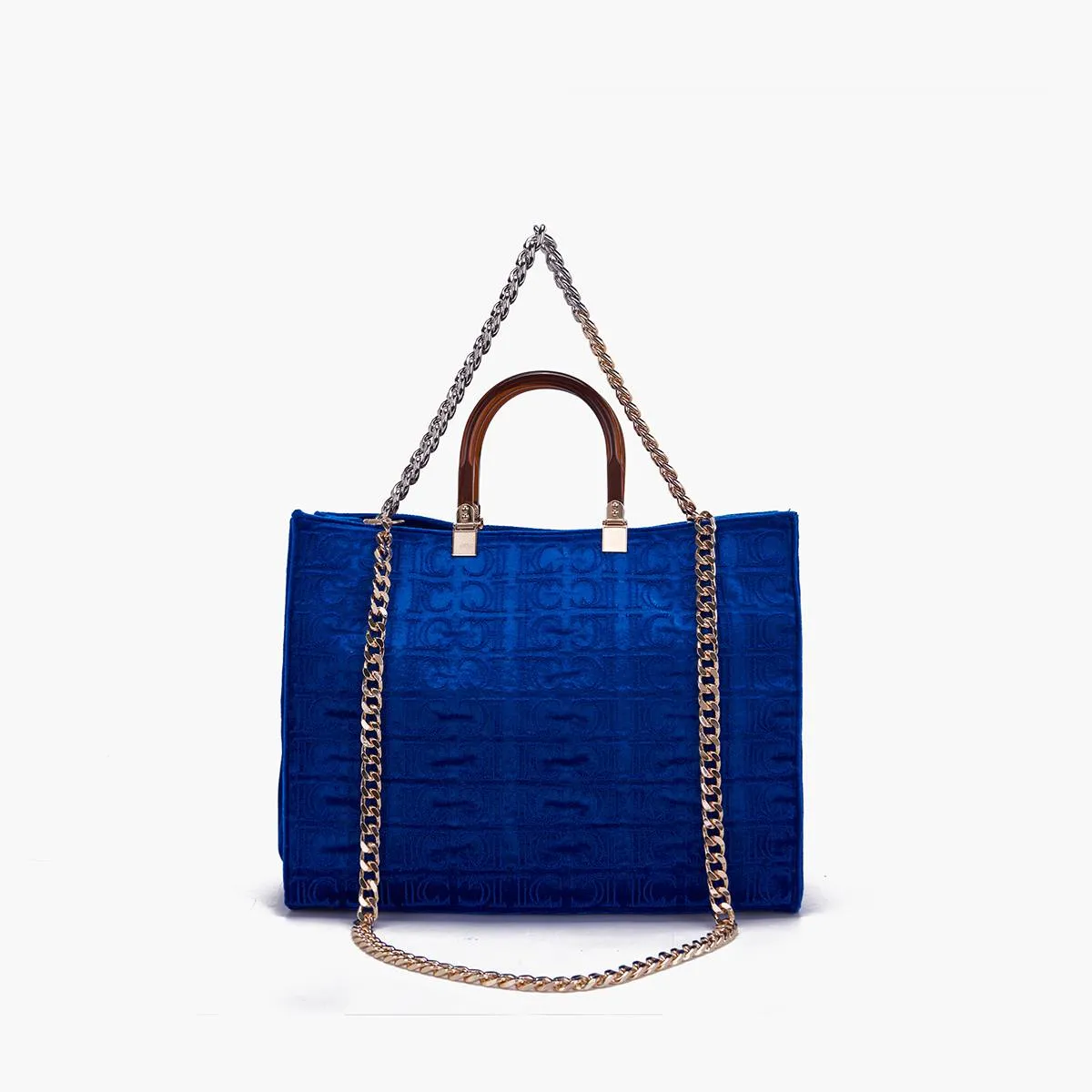 Bolso La Carrie Shopping Cell Azul