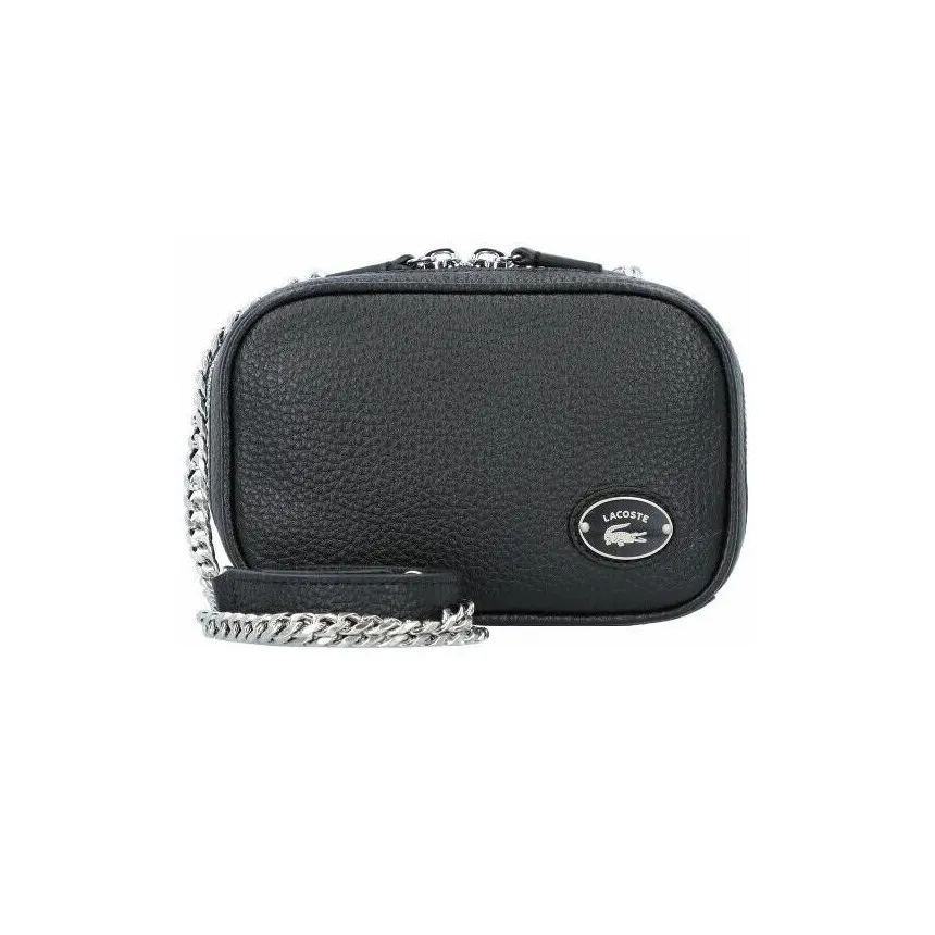 Bolso Lacoste Cuadrado en Piel Granulada