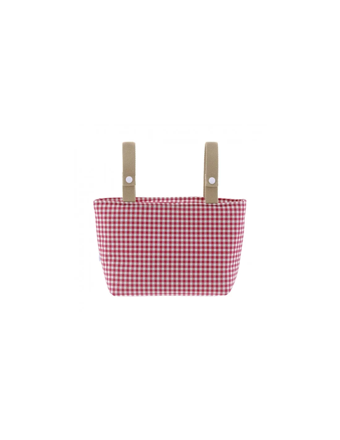 Bolso organizador Vichy rojo de Cambrass