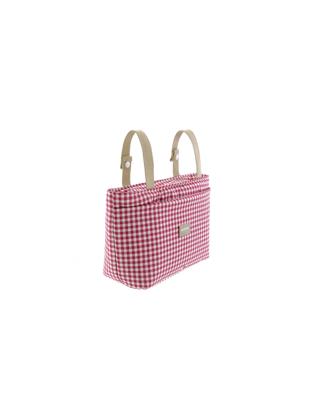 Bolso organizador Vichy rojo de Cambrass