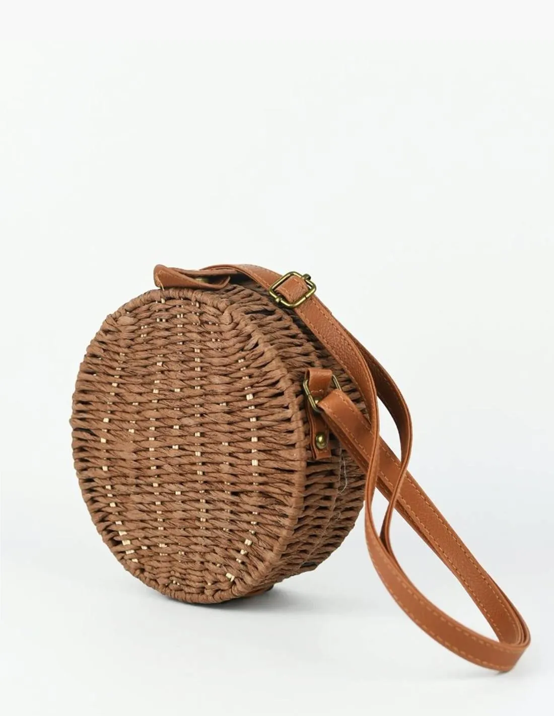Bolso paja marron