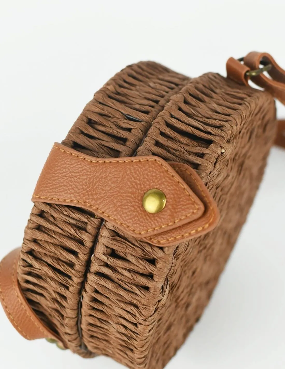 Bolso paja marron
