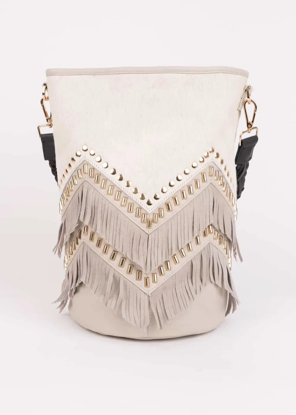Bolso piel Karoo Hielo