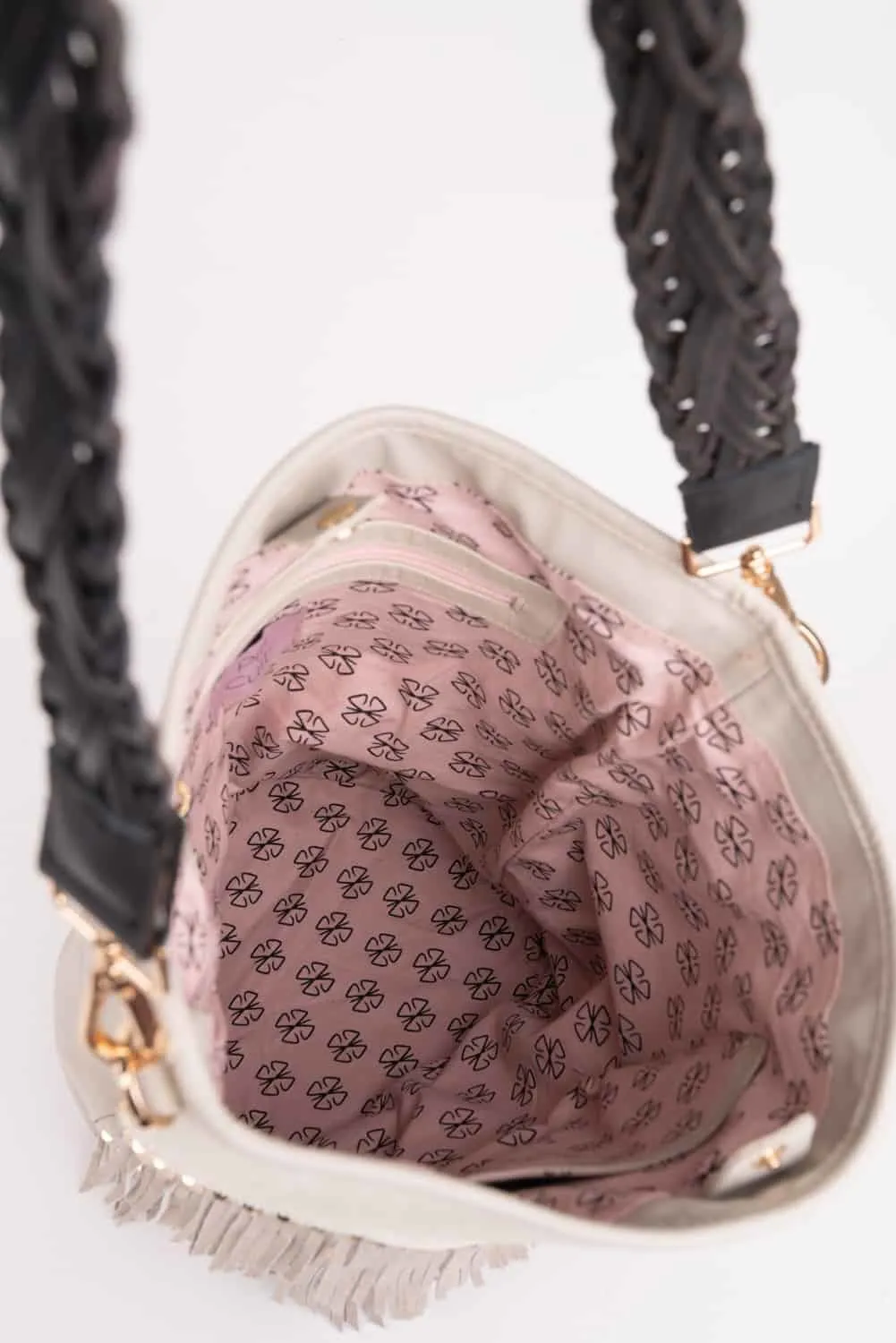 Bolso piel Karoo Hielo