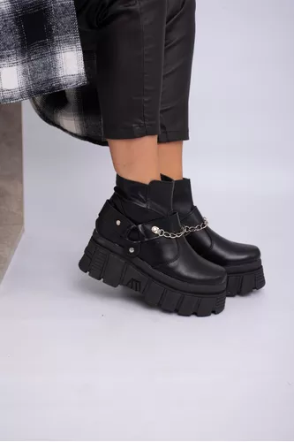BORCEGO MUJER CIERRE LATERAL CADENA INVIERNO MODA ART1100