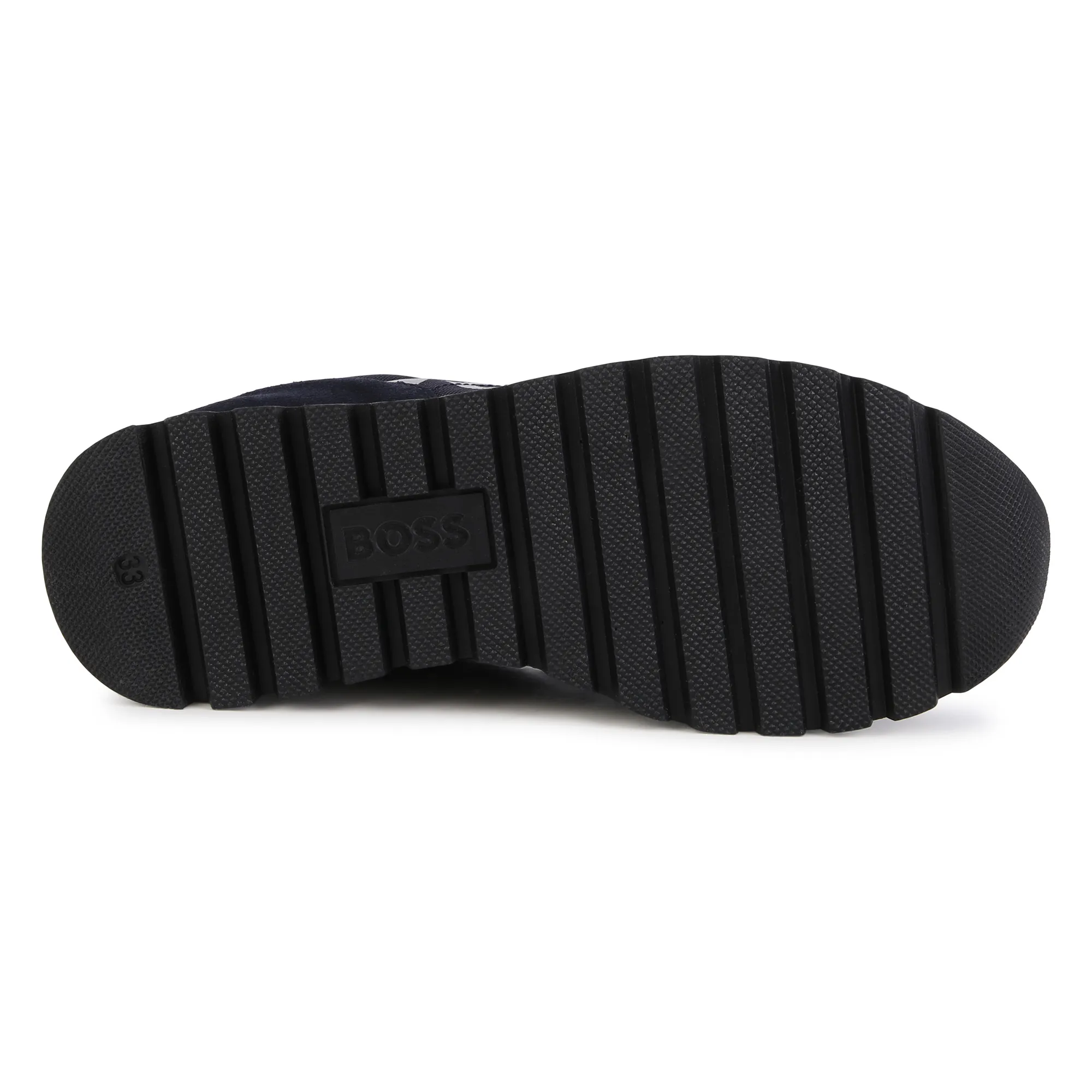 BOSS Deportivas de cordones y cuero