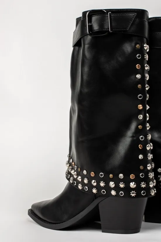 BOTA BAJA NIRTA  NEGRO