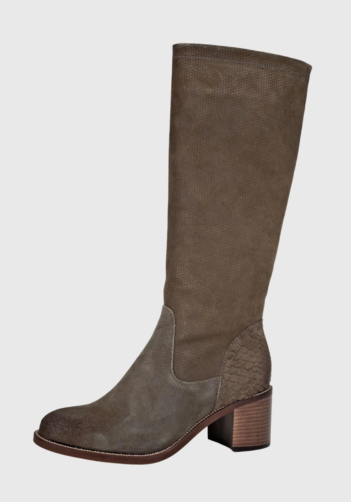Bota Cuero Apelas Khaki